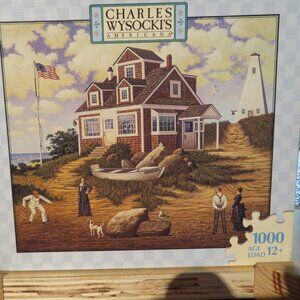 Mega Wysocki Delightful Day on Sparkhawk Island 1000 Piece COMPLETE (P178)